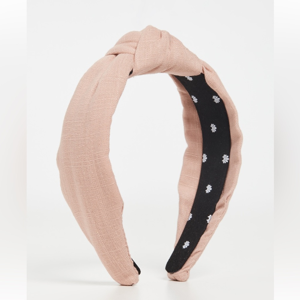 Lele Sadoughi Linen Knotted Headband